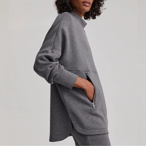 Varley Bay Sweat pullover lightweight double face - Picture 2 of 11